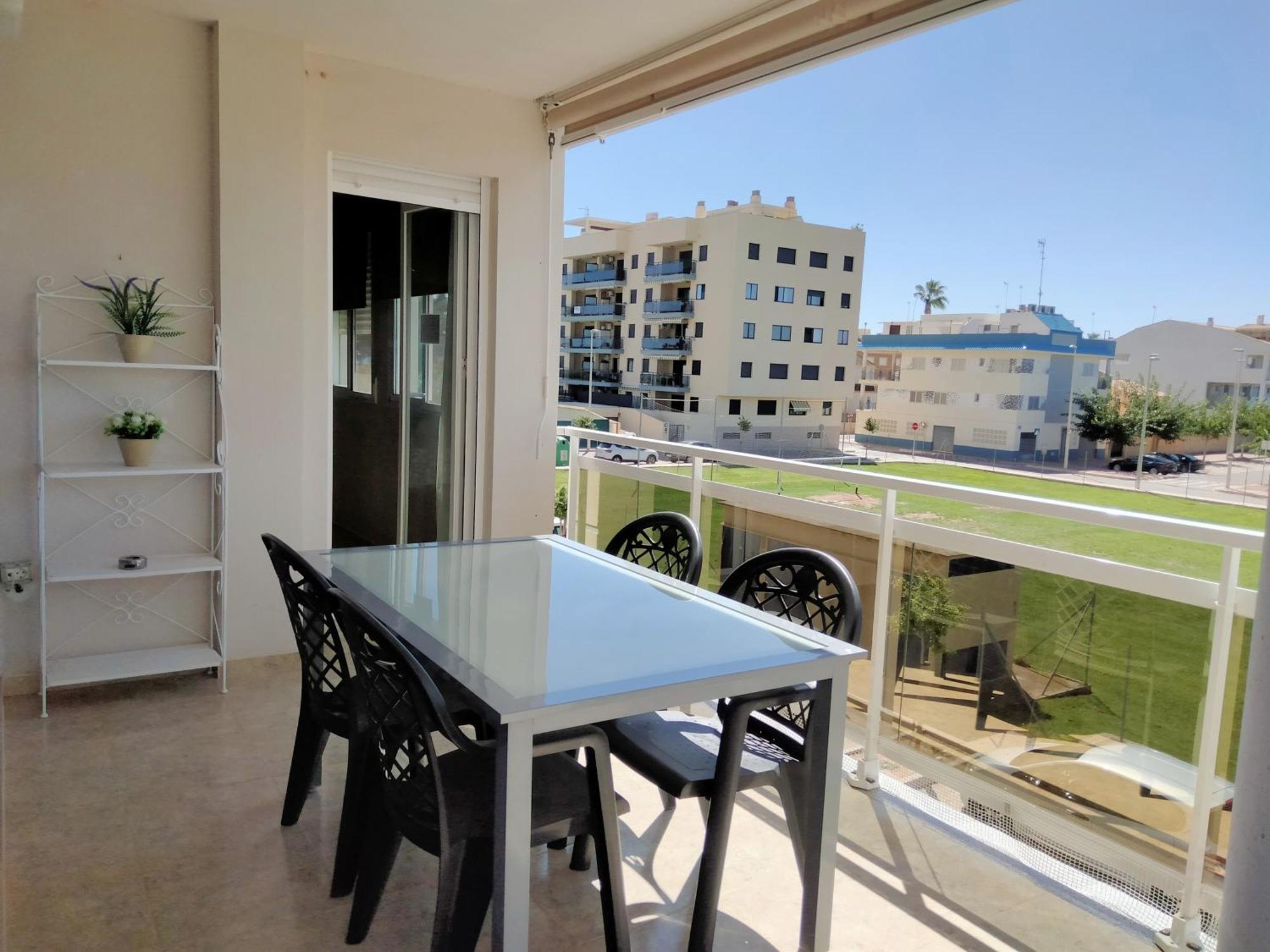 Апартаменты Residencial Azahar, Piscina Y Parking Gratis Монкофар Экстерьер фото